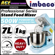 IMBACO Professional Series Stand Mixer - 7 Liters 1kg Flour Heavy Duty WM-103