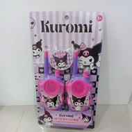 Kuromi Interphone Toy Walkie Talkie Toy/