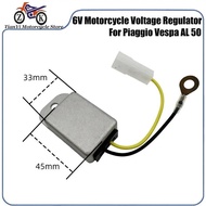 1PCS Pengawal Voltan Elektrik 6V Untuk Piaggio Vespa AL50 Skuter Pengawal Voltan Motosikal Pengganti