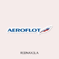 Vinyl Aeroflot Airlines Sticker Outdoor Travel Sticker