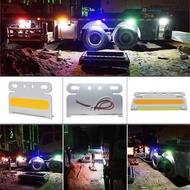Pz-1Pcs 24V High Quality Truck Side Marker Indicator Light External Signal Lamp Warning Tail Light C