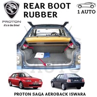 [ORIGINAL PROTON PART] PROTON SAGA AEROBACK LMST ISWARA REAR BOOT TRUNK RUBBER GETAH BONNET (1 PIECE