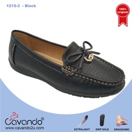 AE2 Cavando Ladies Comfort Loafer SHOE 1215-3 (Black / Brown / Blue) SLIP ON