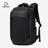 OZUKO Casual Business Waterproof Oxford Men Laptop Backpack