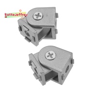 2 Pcs Aluminum Alloy Pivot Joint for Aluminum Extrusion Profile 2020 Series Flexible Pivot Joint 202
