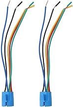 AllGIFT 2pcs 19mm Pigtail, Wire Connector, Socket Plug for U19C1, U19C2 Push Button Switch