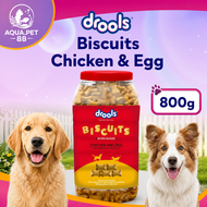(PROMO) DROOLS BISCUITS CHICKEN & EGG FOR DOG 800G