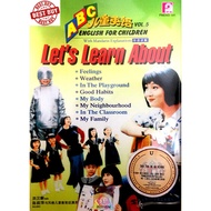 ABC  ENGLISH  FOR CHILDREN  VOL.5 - LET'S LEARN ABOUT(MANDARIN - EDUCATION) DVD