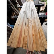 Pine wood bar 1.2m long, 5.5cm wide, 2.3cm thick to make pet cages according to needs