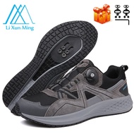 MTB Cycling Shoes Leather Riding shoes 37-48 New Listed s Men Self-locking Road Bike Shoes Bike Racing Large Size