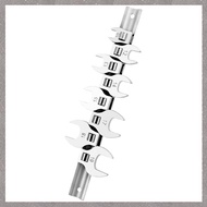 [M G L O] Crows Foot Wrench Set 8 Pcs Crowfoot Wrench Set for3/8" Drive, Ratchet andTorque Wrench, F
