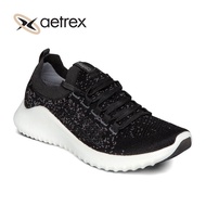 Aetrex Carly Lace Up Shoes Black