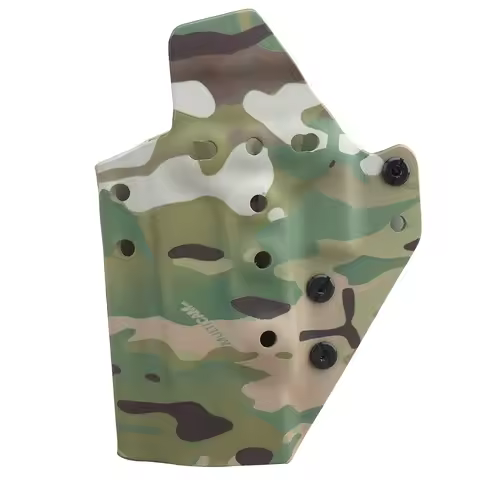 Tactical Kydex Holster for Glock 17/19/19X/45 Fit QLS Quick Release Adjustable Belt Clip Airsoft Hun