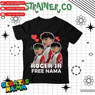 Roger Jr Inter Miami Kids T-Shirt COOL - Roger JR Motif Boys Girls Clothes Cute Cool Viral UNISEX FR