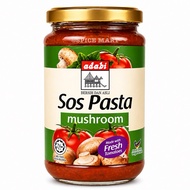 Adabi Sos Pasta Cendawan Halal 350g Pasta Sauce Mushroom Pasta Sauce Ready To Eat Spaghetti Sauce