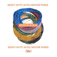 [30m] GAUGE 20, 18, 16, 14 JAPAN WIRE FOR AUTO MOTOR ELECTRICAL PURE COPPER HEAVY DUTY
