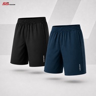 [SVIP X 5S] Combo of 2 5S FASHION Men's Sports Shorts Cool, Lightweight, Healthy Style 2C-M0QST26030