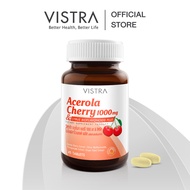 (  FREE GIFT) VISTRA Acerola Cherry 1000 mg &amp; Citrus Bioflavonoids Plus - วิสทร้า อะเซโรลาเชอรี่ 1000 มก. &amp; ซิตรัส ไบโอฟลาโวนอยด์ พลัส ( 45 เม็ด )( GWP ) Not for Sale *  Exp 02/12/2024**