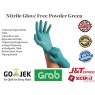 HIJAU Green Detailing Rubber Gloves Hand Glove Detailing Nitrile Glove Price Per Pair/2pcs