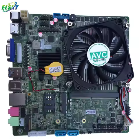 4 Cores 3.8GHz I5-7500 CPU LGA 1151 DDR4 RAM Memory Mini ITX Motherboard,100% Tested Working. QM1100