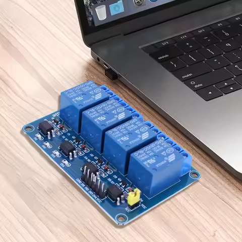 5V 12V 4-Channel Relay Module with Optocoupler Relay 4 Channel Relay Board 4 Way Relay Module Shield