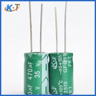 High Frequency Solid State Capacitor 35v470uf Electrolytic Capacitor 470uf35v Chip Electrolytic Capa