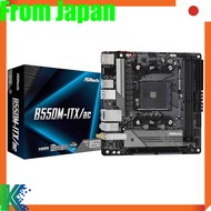 ASRock AMD Ryzen 5000 Series (Socket AM4) Compatible B550 Chipset Mini-ITX Motherboard [Authorized D