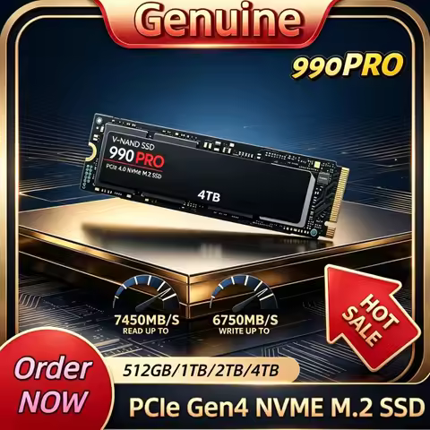 Genuine 990 PRO 2TB/4TB PCIe Gen4 M.2 2280 SSD, High-End Internal Drive, Flexible Flagship Storage f