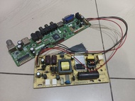 POWERSUPPLY + MAINBOARD TV JUC KV2108USB