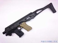 【阿盛生存遊戲工作室】CAA Micro Roni GLOCK G3 衝鋒槍套件 KSC WE G17 G18C免運費