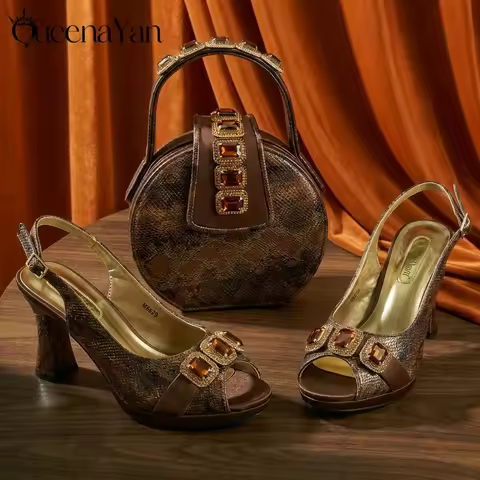 Three-Dimensional Bag and High Heel Shoes in Europe and America the First Choice for Fashionable Lad