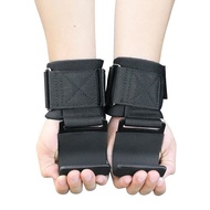 Taiwan 24h Hanging Horizontal Bar Power Hook Pull-Up Auxiliary Belt Fitness Dumbbell Barbell Deadlif