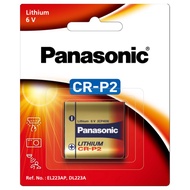 Panasonic CR-P2 6V Lithium Battery CR-P2W/1BE for Cameras & Electronic Devices