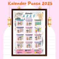 Kalender Hijriyah 1444 H I Kalender Dinding Hijriyah Puasa Sunnah