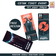 PRINT TORN TICKETS THICK MATERIAL TORN EVENT COUPON/S EVENT TICKET/S TORN COUPON/S HERE PORFORATION 