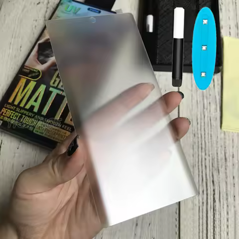 2Pcs UV Liquid Full Glue Matte Frosted 3D Tempered Glass For Huawei Mate 20 30 40 50 60 Pro RS Scree