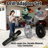 Drill Adaptor Set Angle Arbor Drill to Drill Connector Set