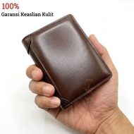Men's Leather Wallet Genuine Leather 3-FoldOriginal Wallet for Men