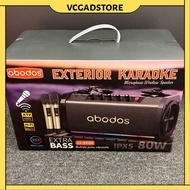 Exterior AS-BS100 Karaoke Speaker Portable Bluetooth Speaker KTV Extra Bass Speaker Rechargeable Wir