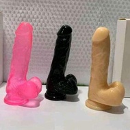 Grand X Dildo Tempel Manual Transparan Alat Bantu Seksual Wanita