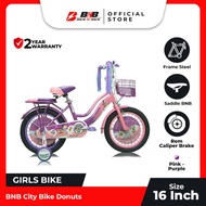 Sepeda Anak Perempuan BNB Donuts Ukuran 16 Inch - Shinchan x