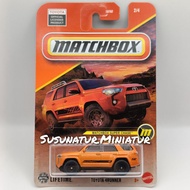 Matchbox Toyota 4Runner , Super Chase (Card) MBX 2025 Miniature