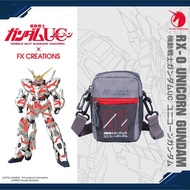 Hoon Baby Toy Shop FX Creations x Mobile Suit Gundam UC RX-0 Unicorn Side Backpack Gray Small Style