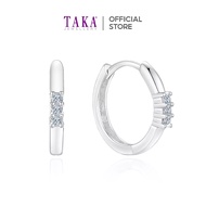 FC1 TAKA Jewellery Cresta Diamond Earrings 9K