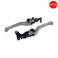 ชุดมือเบรคอลูมิเนียม ABS สีเงินไทเทเนียม/ดำ รหัสสินค้า BJK-SH392-M3-TB สำหรับรถ YAMAHA NEW GRAND FIL