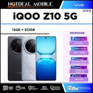 iQOO Z10 5G [24GB*(12+12)GB RAM 512GB ROM] - Original iQOO Malaysia