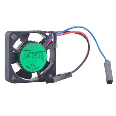 AD0205DX-K59 PI4A 2.5cm 25mm fan 25x25x6mm DC5V 0.06A Micro cooling fan for Raspberry Pi router