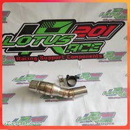 Midpipe slip on racing exhaust slip on racing exhaust connection cb 150 r new cb 150 x for silencer 