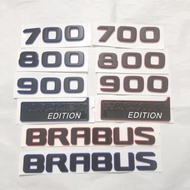 Suitable for Mercedes-Benz New G-Class Car Logo G900 G700 G800 Subo BRABUS Modified BRABUS Logo Stic