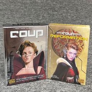 英文版COUP政變 叛變益智桌遊桌靣遊戲紙牌玩 具休閑棋牌card game💖
